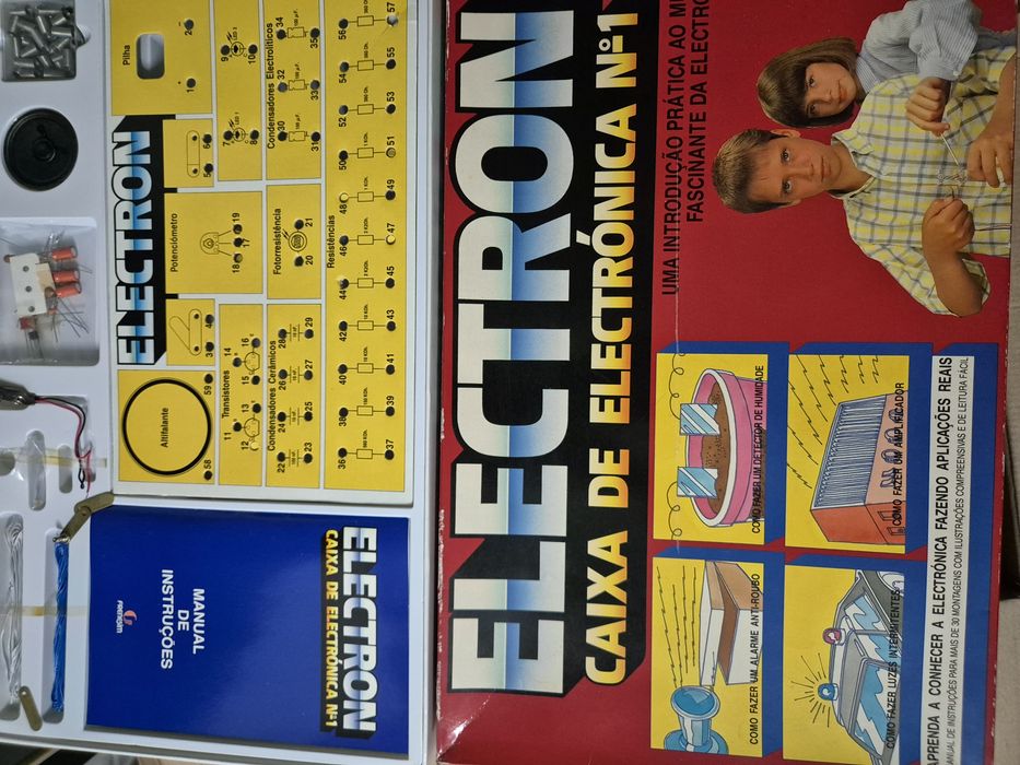 Kit de iniciação à electrónica