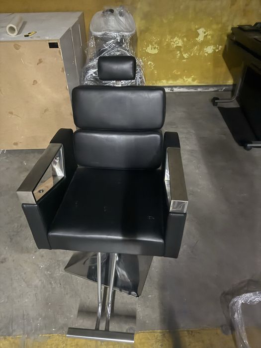 Rampa lavagem e cadeira de barbeiro/ cabeleireiro