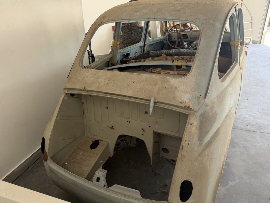 Fiat Multipla 600 classico - Projecto de restauro
