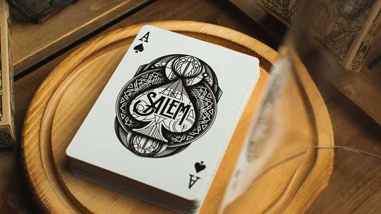 Baralho de Cartas Salem, Ornate White Scarlet, Infinitas e Division