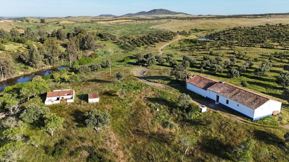 Herdade barragens poço furo ribeira monte olival cortiça gado turismo etc só com o próprio