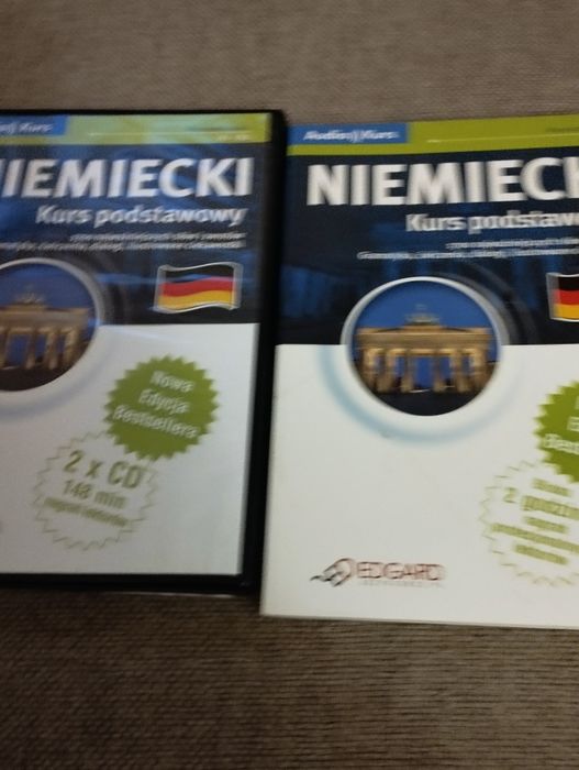 Dwie płyty i książka niemiecki