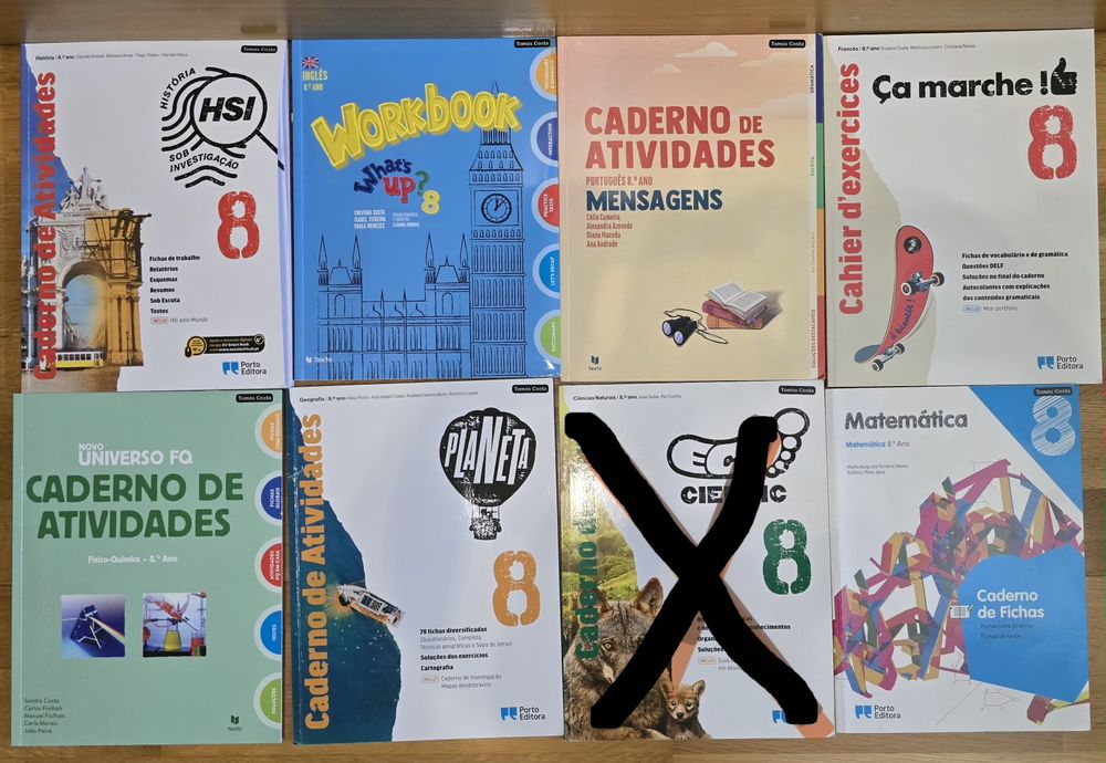 Livros atividades 7, 8, 9 ano