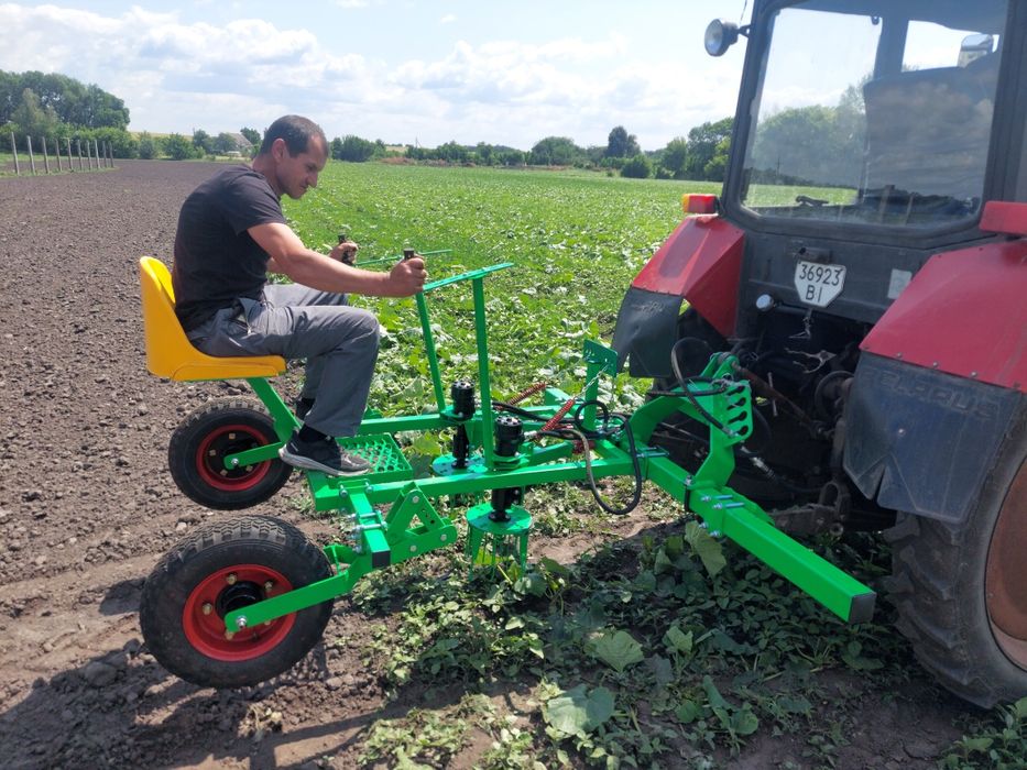 РК-1 Роторний культиватор для гарбузів, капусти.