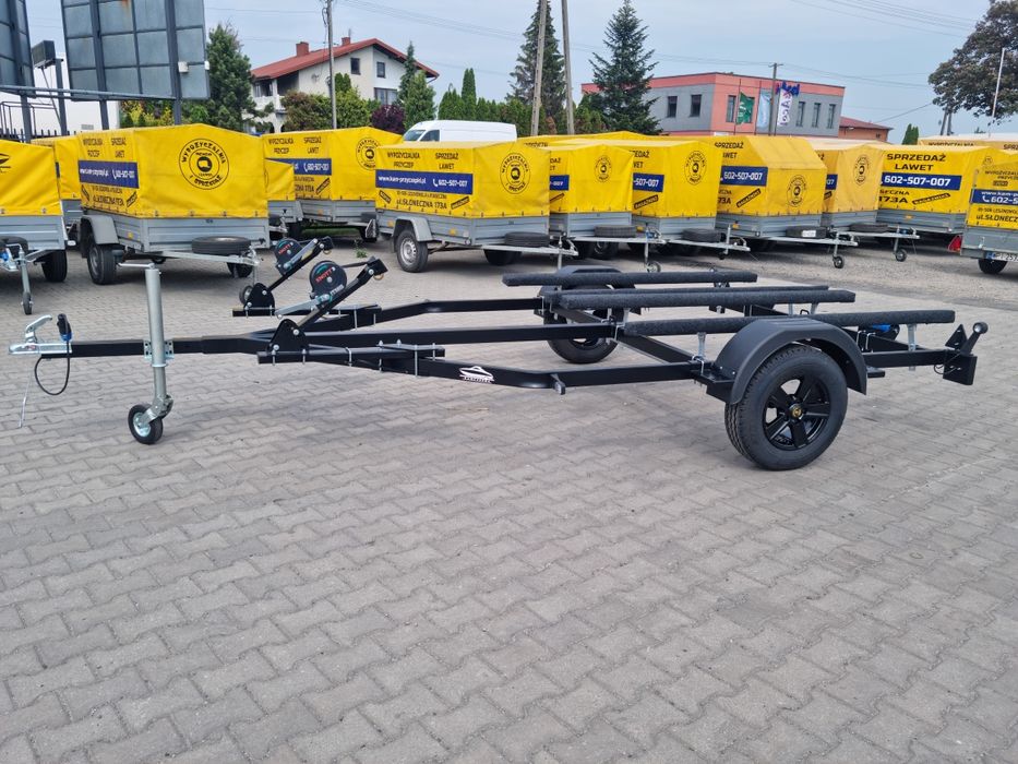 Przyczepa pod dwa skutery wodne DMC do 750 kg oś 1350kg nowa  KamCzepa