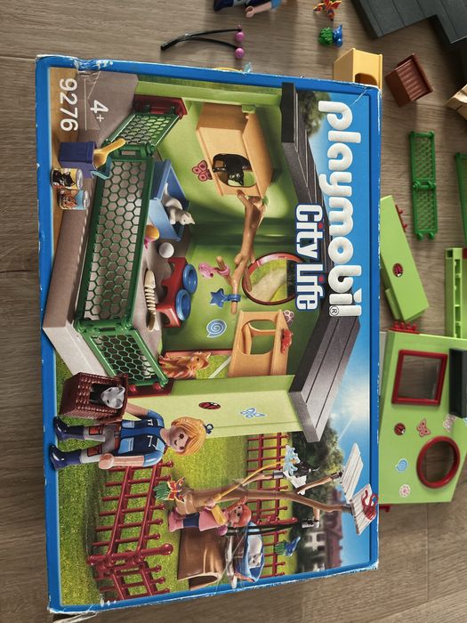 Klocki playmobil zestaw z kotkami