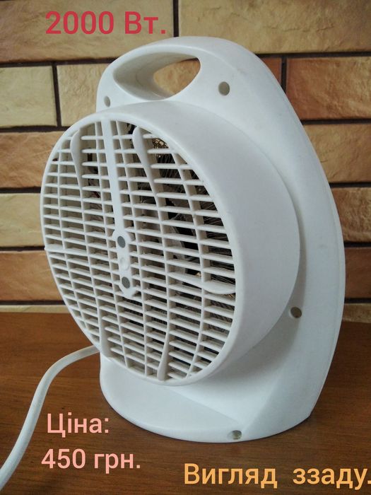 Тепловентилятор на 2 функції!