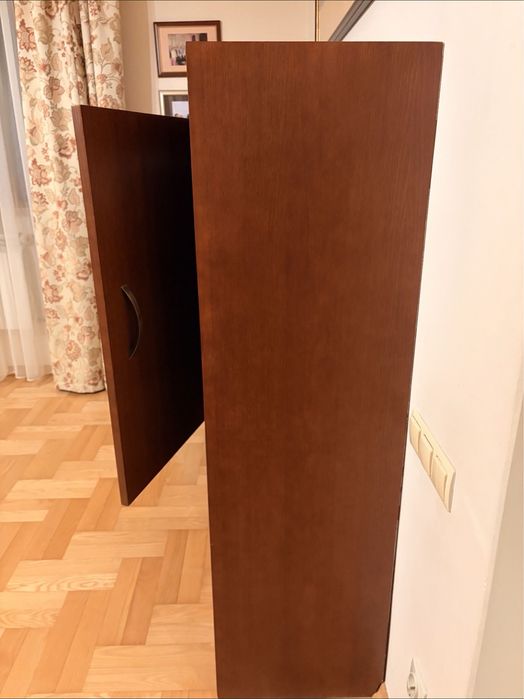 Drewniana komoda szafka RTV biblioteczka na książki regał