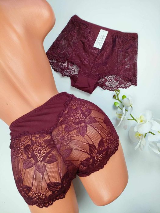 Majtki bawełniane z koronką 3xl 4xl 5xl