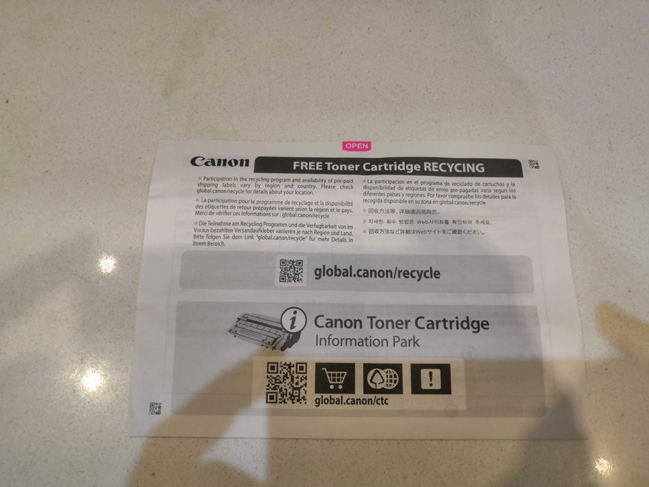 Картридж Canon 725 новый