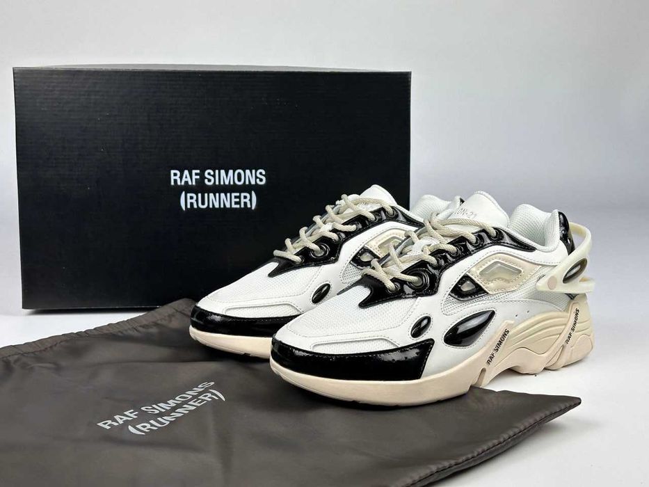 Кросівки Adidas Raf Simons Cylon - 21 White/Black premium