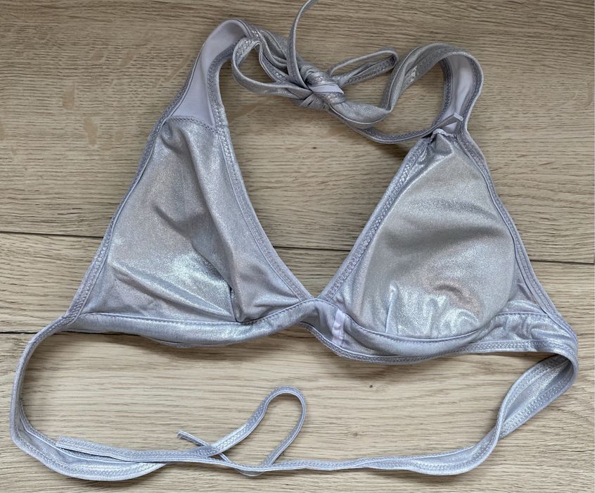 Shein góra od stroju kąpielowego srebrna XS/S
