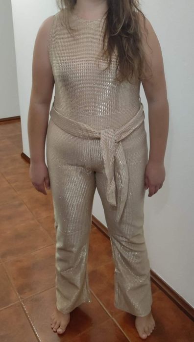 Macacão Dourado XL