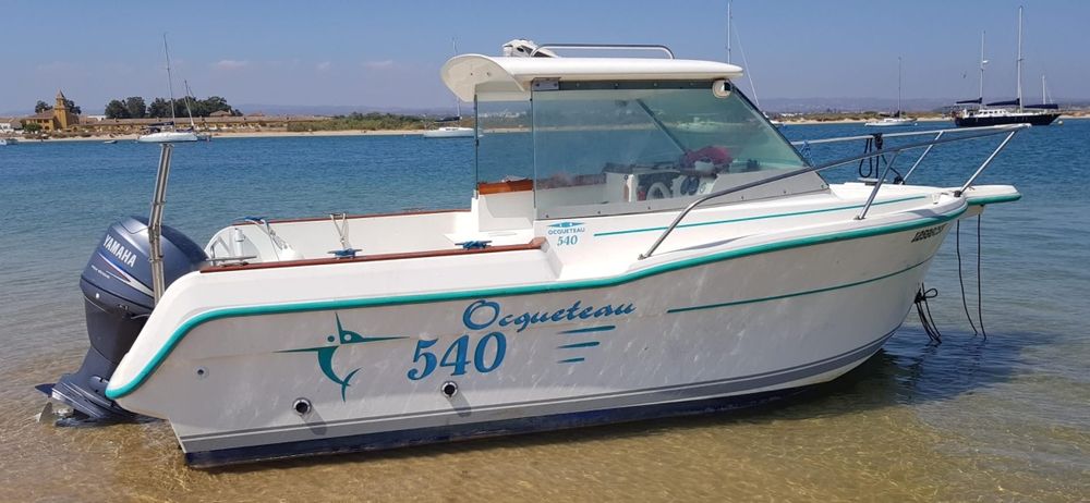 Barco  OCQUETEAU  5.40m + atrelado sado trailer