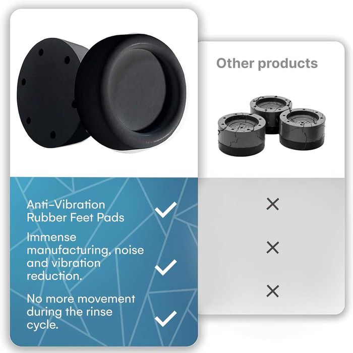 Uniwersalny tłumik drgań Plemont Made IN Germany do pralek i suszarek