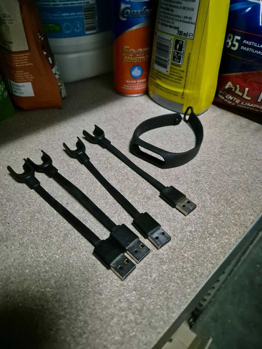 Carregador e pulseira Xiaomi Band
