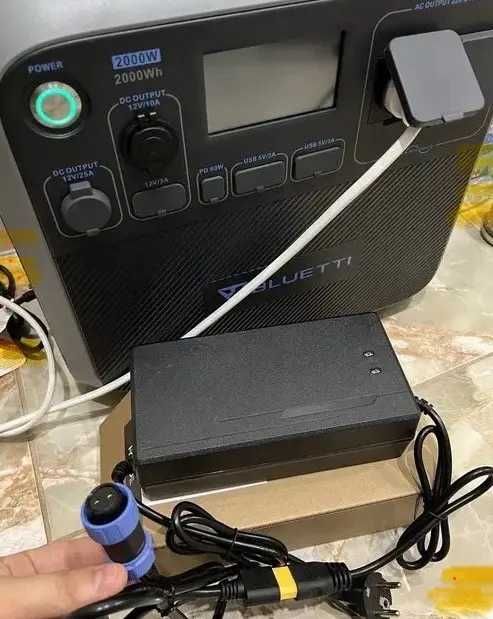 Додатковий блок живлення BLUETTI AC200P/AC200MAX - ПРИСКОРЕННЯ ЗАРЯДКИ