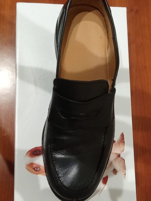 Sapatos de homen de couro ..
