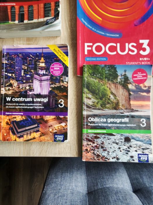 Podręczniki do 3 klasy Liceum/technikum