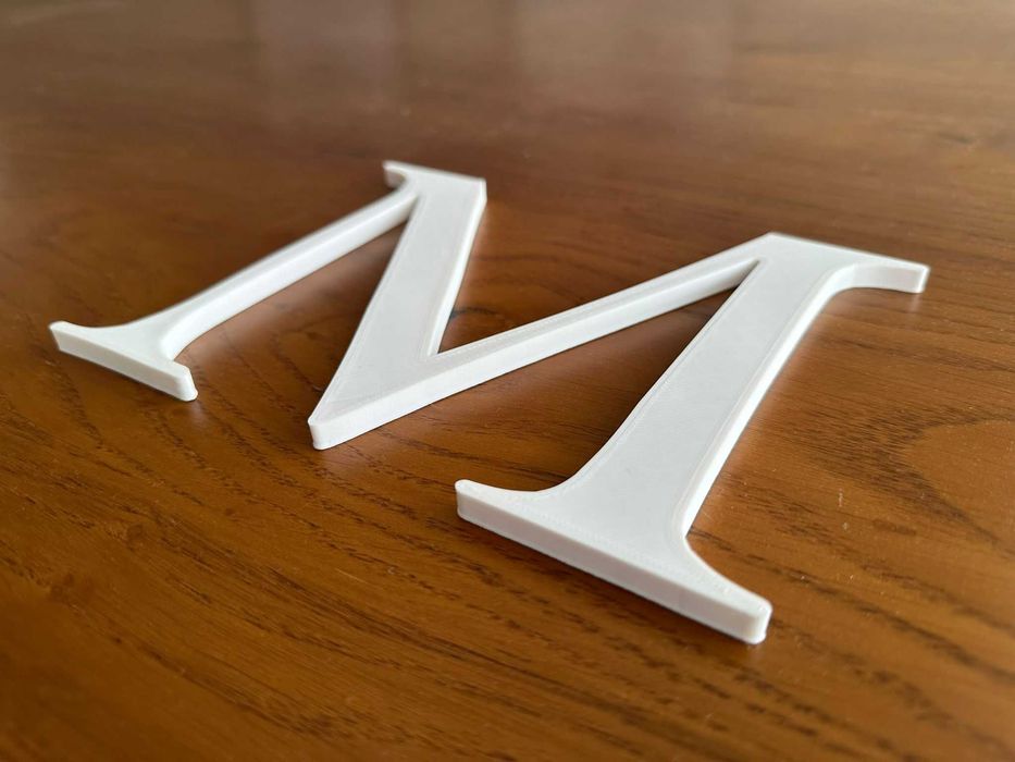 Letras Decorativas Personalizadas | Impressão 3D