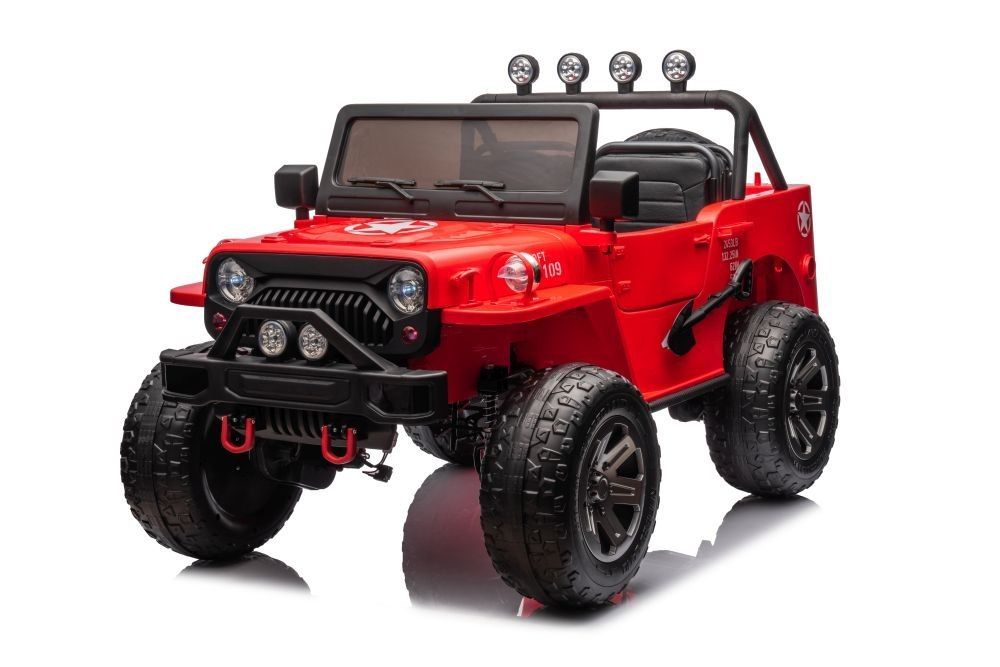 Auto Na Akumulator Jh-102 Czerwone 4X4