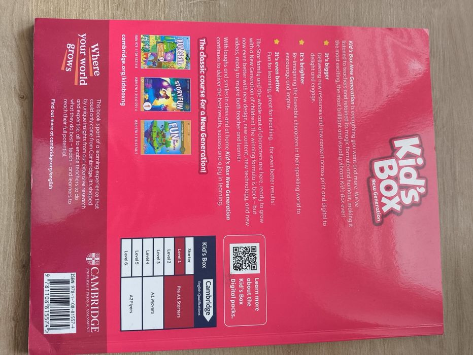 Książka Kid's Box News Generation 1