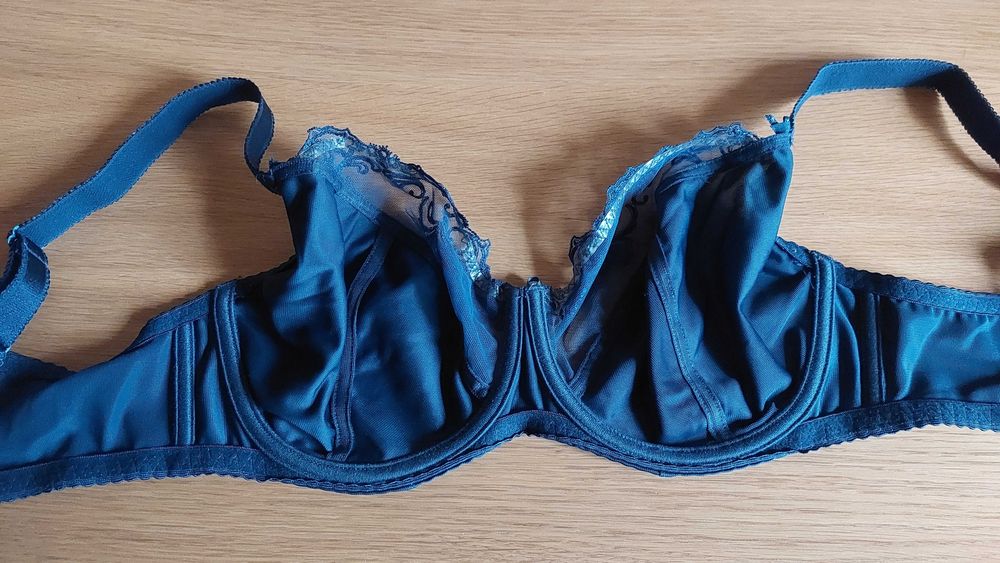 biustonosz stanik Gorsenia 70G granatowy