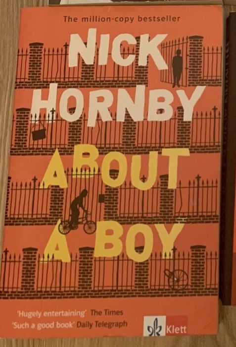 Бестселлер “About a boy” Nick Hornby