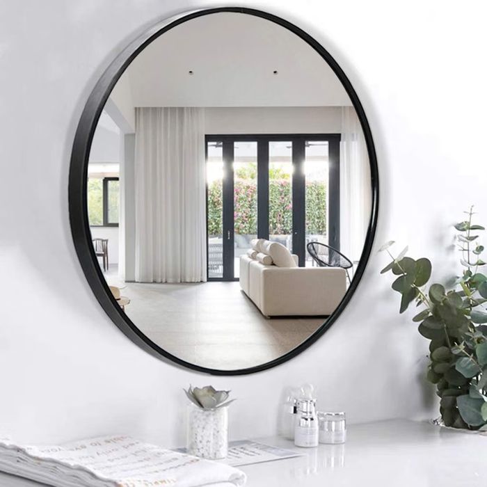 Okrągłe Lustro ZENIDA 50cm, LOFT, nowe