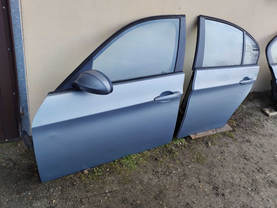 BMW 3 E90 E91 Drzwi  lewe Arktis metallic A34/7 bez malowania