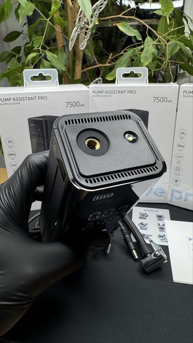 Беспроводной компресор автомобильный, насос Proove Pro 7500 mAh