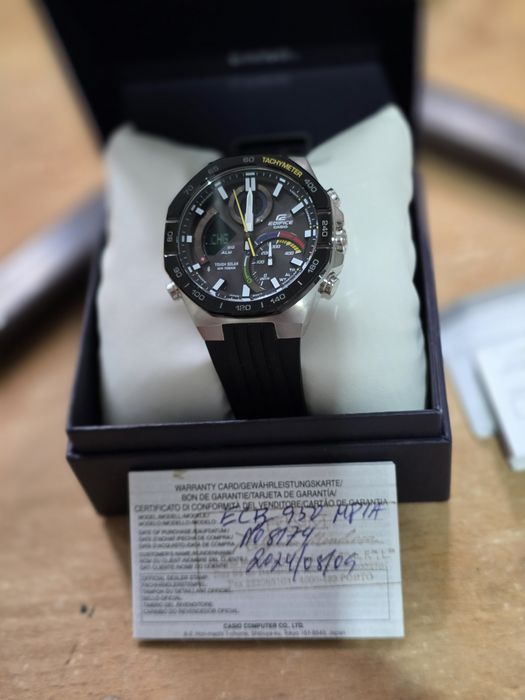 Casio edifice Solar com Bluetooth