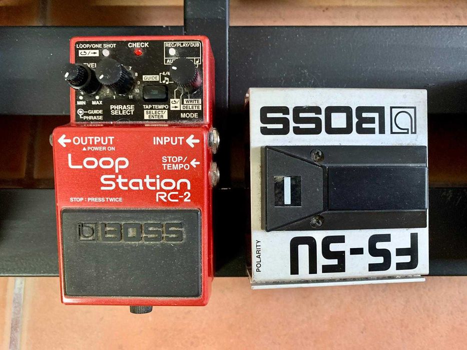 Pedais Guitarra (Boss, Electro Harmonix, Fulltone, Line6, Ernie Ball)