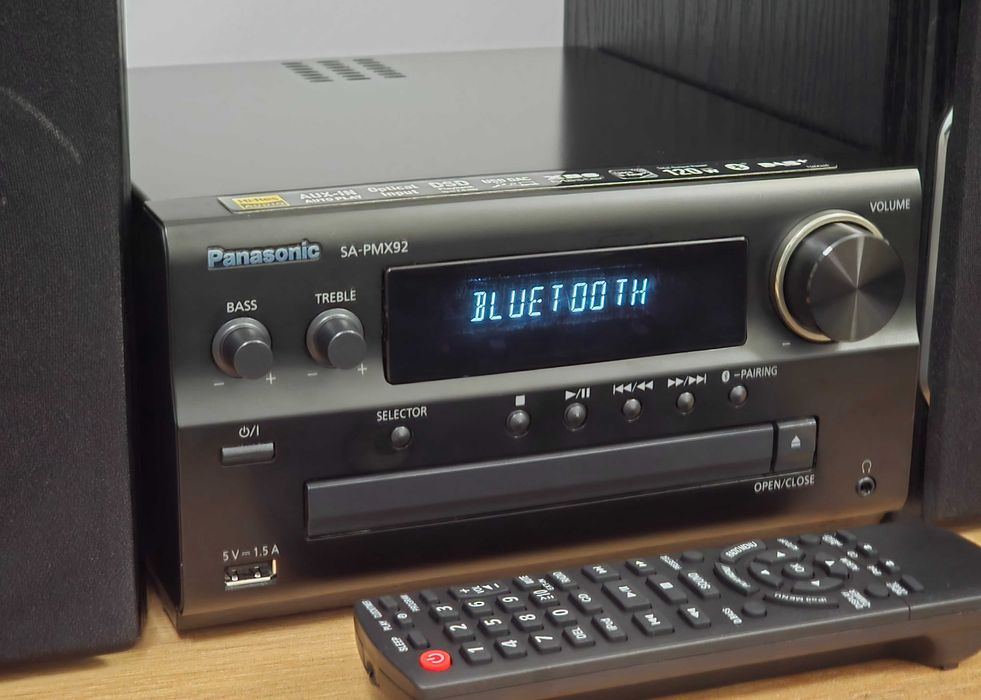 Panasonic SC-PMX92 Amplituner CD Bluetooth MP3 USB DAC FLAC DAB+