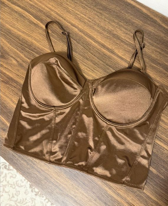 Корсет коричневий L (новий) New Yorker