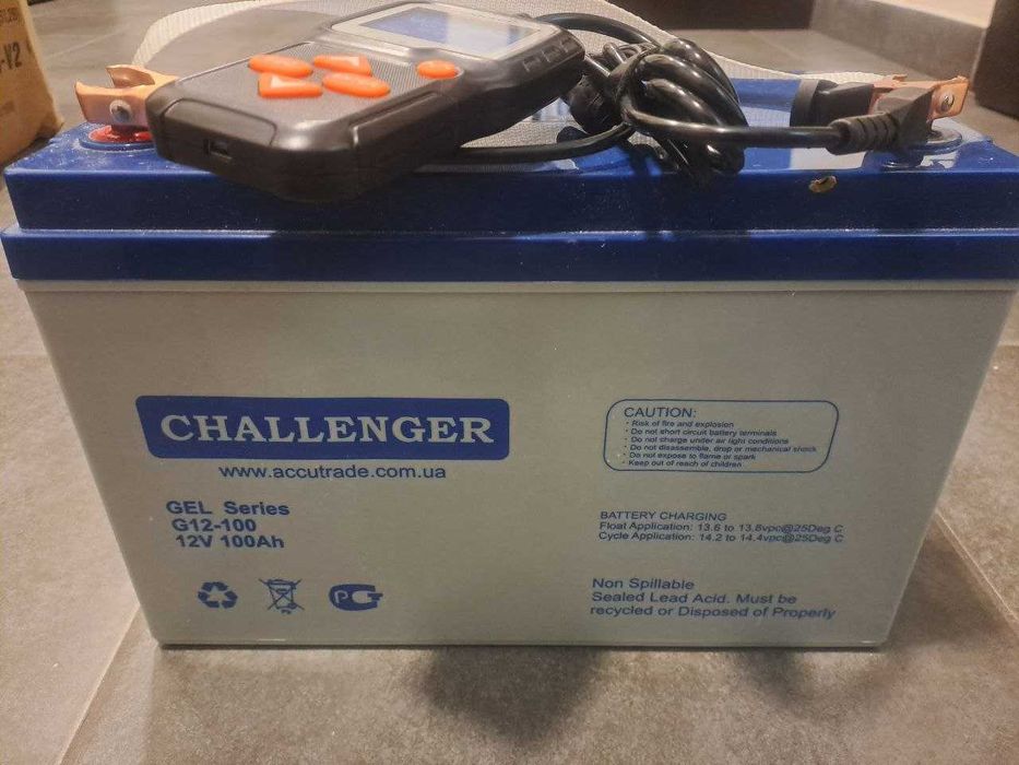Акумулятор для ДБЖ АКБ Challenger G12-100 GEL Series (гелевий)