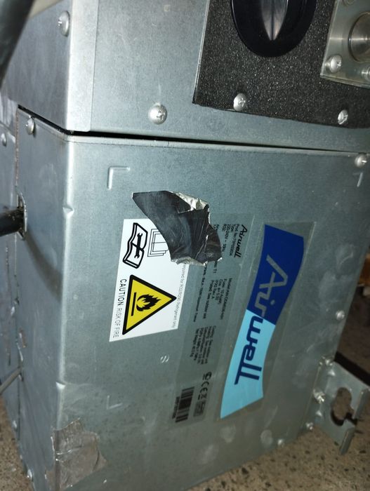 Ar condicionado (industrial)para trabalhar com condutas