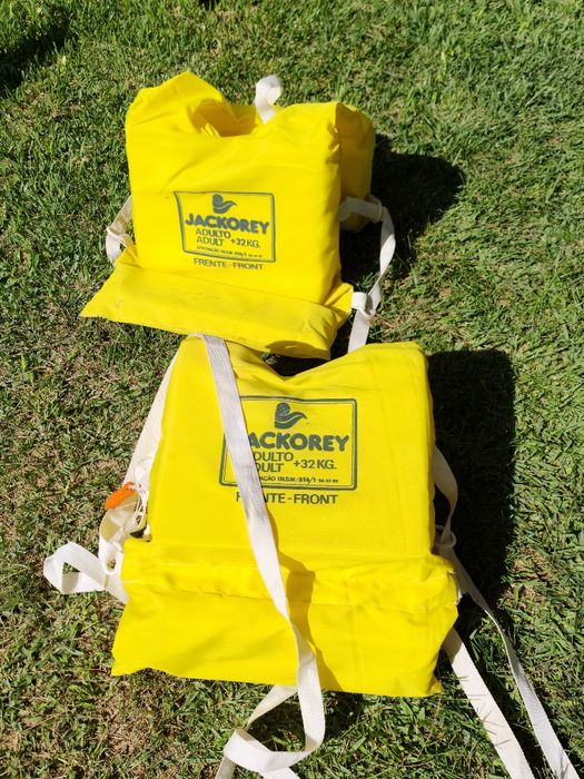 Coletes de barco antigos