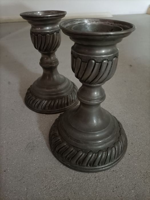 Castiçais Estanho Puro