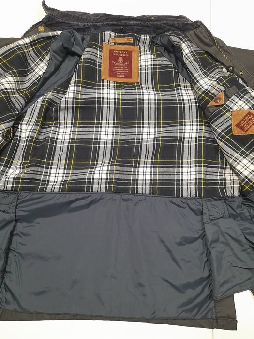 Casaco encerado Cottons  estilo Barbour