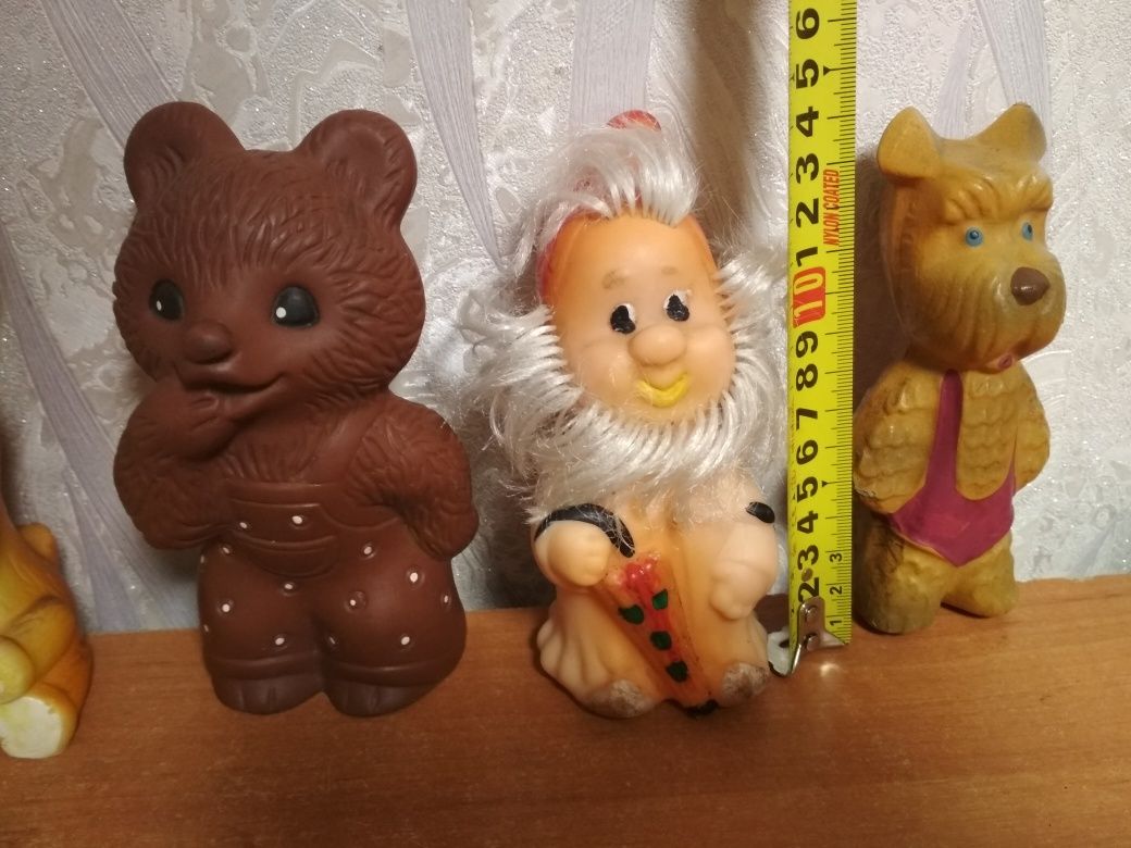 Резиновые игрушки времен СССР.: 75 грн. - Фігурки персонажів Запоріжжя ...