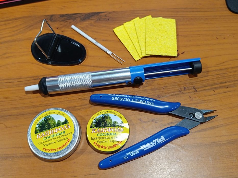 Паяльник JCD 908U 100W черный красный пенал