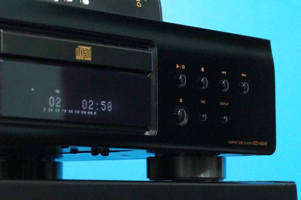 Odtwarzacz płyt cd DENON DCD-500AE z pilotem jak nowy czarny gwarancja