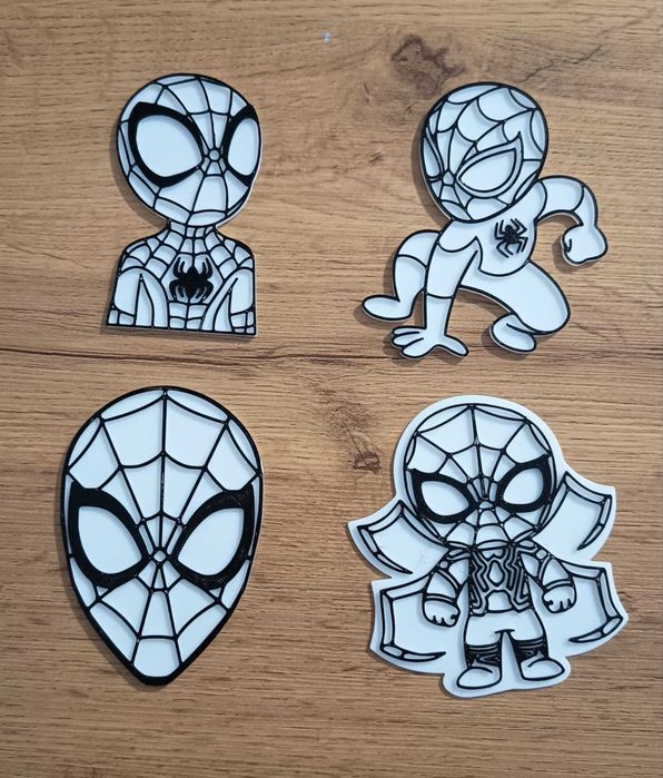 Kit de Atividades Homem-Aranha - Peça de Colorir 3D + Canetas e Autocolantes
