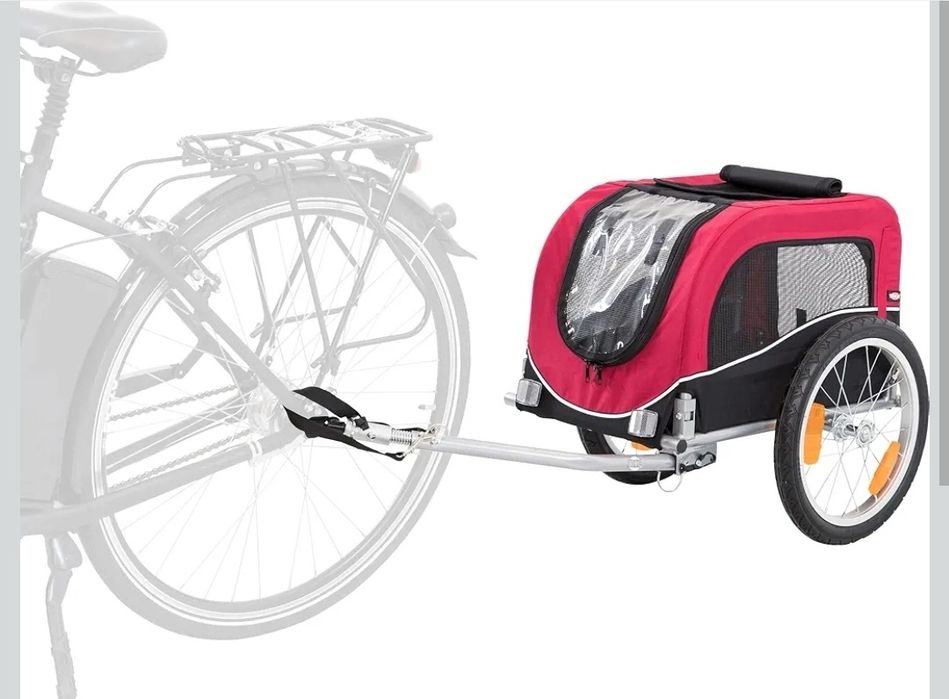 Trixie Przyczepka Rowerowa dla psa, kota, 53 x 60 x 60 cm, s