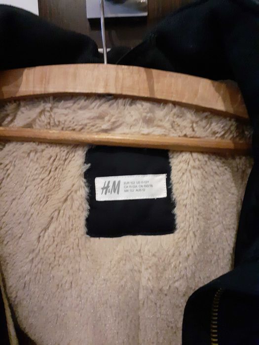Kurtka  parka dla dziewczynki H&M,
