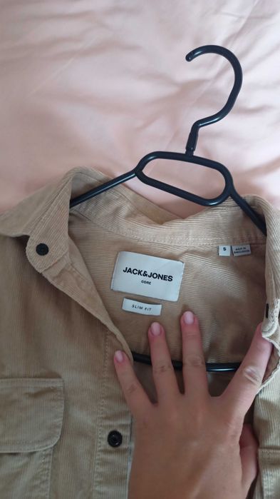 welwetowa kurtka jack and jones