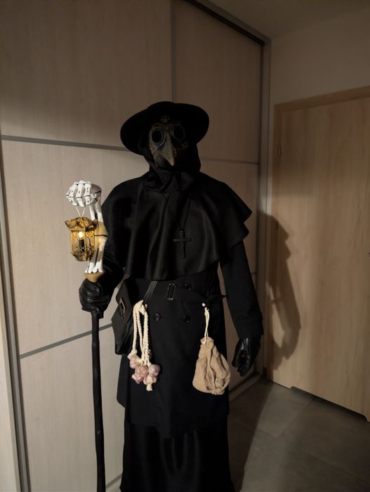Przebranie Haloween doktor plagi/dżumy