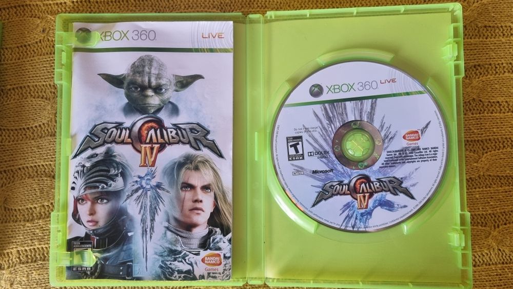 Jogo Soulcalibor 4 e condemned 2