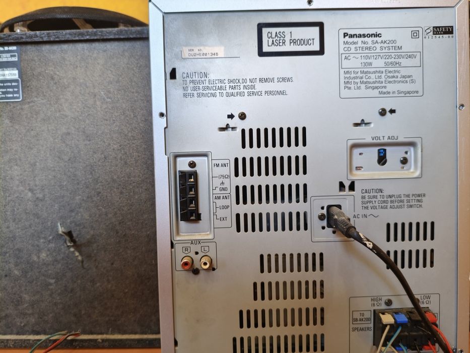 Продам музыкальный центр panasonic